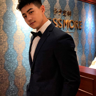 男士黑色禮服同款定制